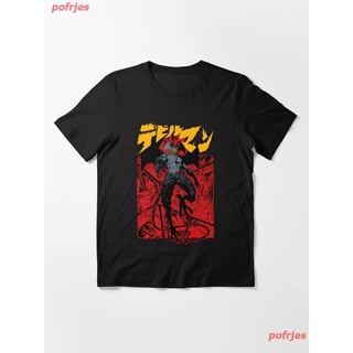 tshirtเสื้อยืดคอกลมฤดูร้อนNew Devilman Crybaby Anime Essential T-Shirt เสื้อยืดพิมพ์ลาย เสื้อยืดลายการ์ตูนญี่ปุ่น คอกลม