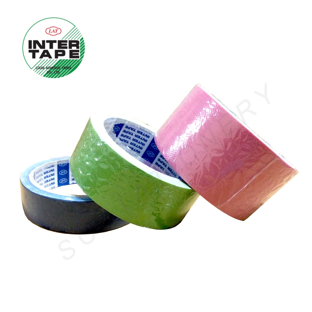 เทปผ้า อินเตอร์ INTER ยาว 8หลา (แจ้งสีในแชท) ราคา ถูกที่สุด ดีลบีเคเค รูปภาพหลัก