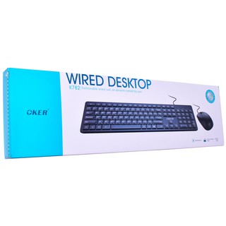 Oker KEYBOARD AND MOUSE OKER K-782 USB