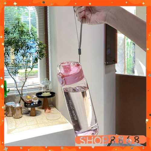 780ml ขวดน้ําพลาสติกสําหรับเล่นกีฬาแบบพกพาพร้อมปุ่มเปิดสะดวก EVEMOM STORE BN001 - shop8868