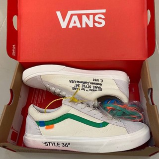 รองเท้าผ้าใบ Vans X Off-white ส่งฟรีด่วน🔥💥