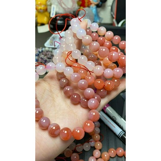 [คริสตัลธรรมชาติ] พรีเมี่ยม RAINBOW YAN YUAN AGATE JELLY YANYUAN BRACELET NATURAL CRYSTAL Salt Source Mary Sui คุณภาพสูง RAINBOW Candy Salt Source AGATE คริสตัลวงเล็บ