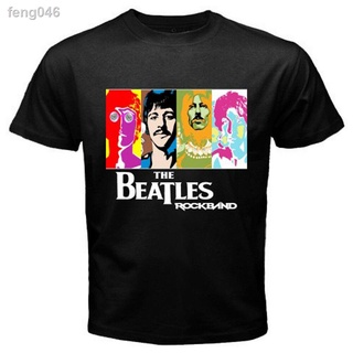 ✣Man Minimalism Custom New Arrival O-Neck Men S All-Match The Beatles John สำหรับชาย unisex