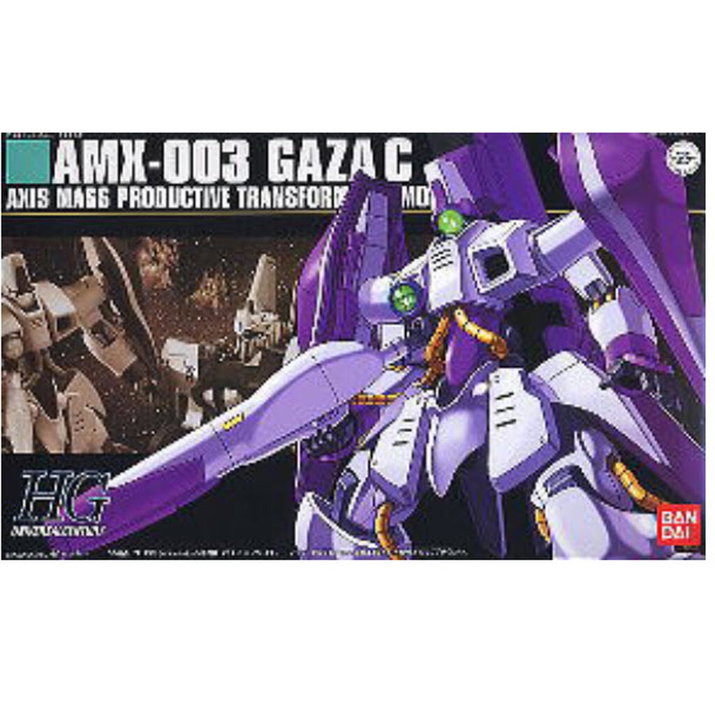 Bandai 4573102577405 1/144 HGUC GAZA C (HAMAN KARN S MOBILE SUIT)