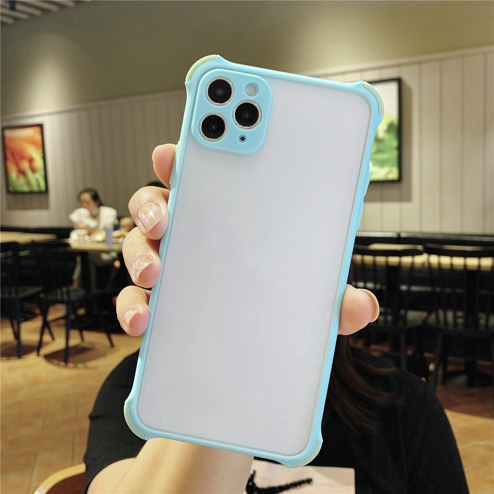 เคสมือถือ case oppo เคสหลังขุ่นขอบสีกันกล้องกันกระแทก oppo A54(4G)/A74(4G)/A94/A15/A15S/A53/A5(2020)