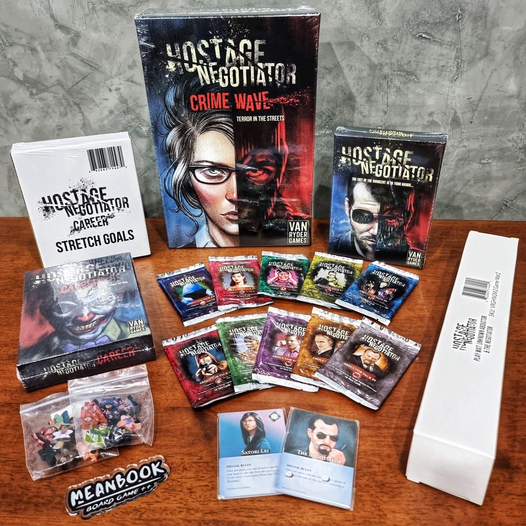 Hostage Negotiator "Kickstarter Complete Set" Board Game