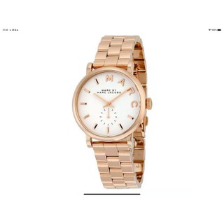 นาฬิกา MARC JACOBS WOMENS MBM3244 BAKER QUARTZ พร้อมกล่อง (ใหม่)