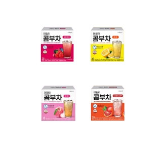 [30 ซอง] 4รส Daily Kombucha คอมบูชา 17 Probiotics Lactic สุขภาพดี ไม่มีน้ำตาล Keto Friendly คอมบูชะ ช่วยขับถ่าย ไม่อ้วน