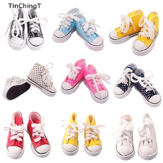 [TinChingT] รองเท้าผ้าใบ 7.5 ซม. อุปกรณ์เสริม สําหรับตุ๊กตา 60 ซม. SD 1/3 1/4 bjd [ใหม่]