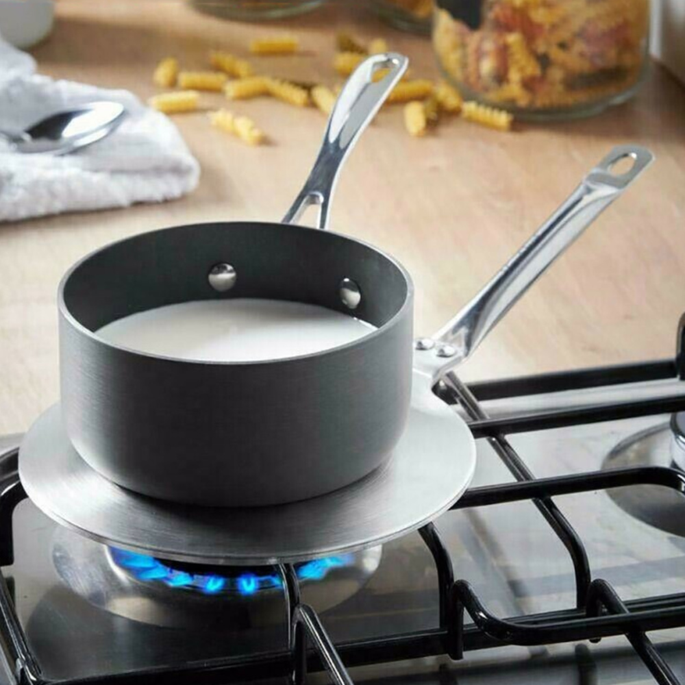 Stainless Steel induction hob converter Cooking Plate Heat Diffuser