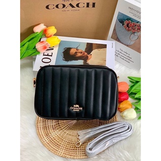 New arrival! 💥สวยหรู ดูมีสไตล์ ล่าสุดคะ COACH Jes Crossbody With Linear Quilting