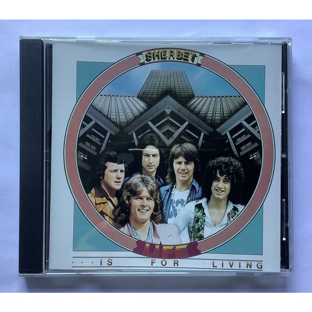 CD ซีดีเพลง Sherbet Life Is For Living ลิขสิทธิ์ Made in Australia Edition