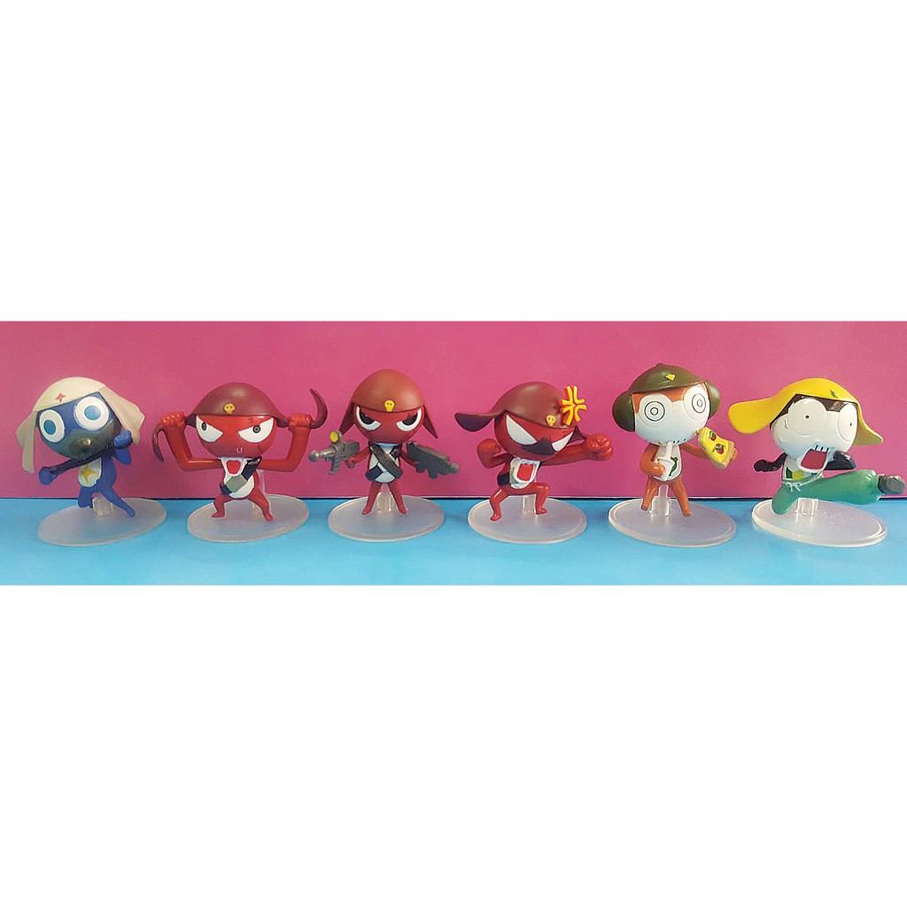 keroro ชุดฐานกลม SD Bandai (3) ขายแยกตัวละ 120 บาท