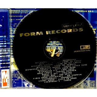 Cdเพลง💙 FORM RECORDS (ไม่มีปก)💙ลิขสิทธิ์แท้ แผ่นใหม่มือ1