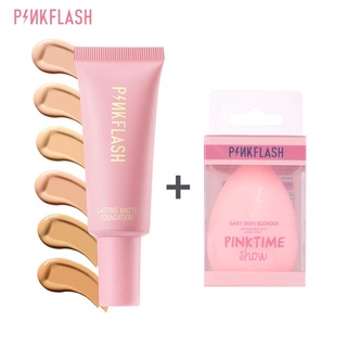 Pinkflash เครื่องสําอาง เบสรองพื้น ควบคุมความมัน 2 ชิ้น ต่อชุด