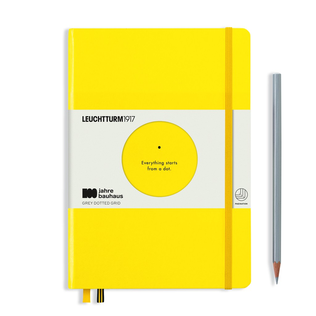 Leuchtturm1917 Special Edition 100 Years Bauhaus Notebook สมุดโน๊ต รุ่น Bauhaus ปกแข็ง