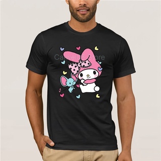 เสื้อเด็กหญิง - เสื้อยืดสไตล์แฟชั่นผู้ชายผู้ชายปี 2021 ผู้ชาย My Melody And Friend Sweet Hearts เสื