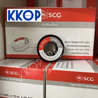 เทปพันเกลียว เทปช้าง SCG 12mm x 10m ของแท้ 1 ม้วน