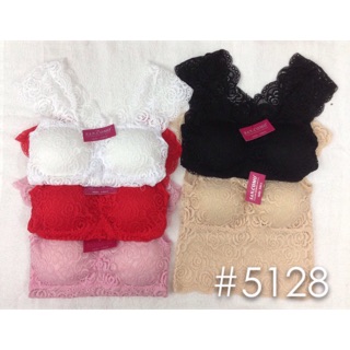 เสื้อลูกไม้แฟชั่นบ่าใหญ่ #5128