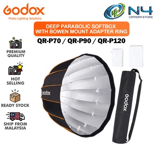 Godox QR-P70 QR-P90 QR-P120 ซอฟท์บ็อกซ์พาราโบลา 70 ซม. 90 ซม. 120 ซม. QR P70 P90 P120