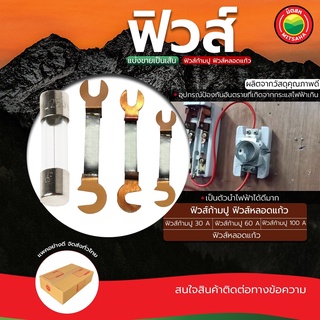 ฟิวส์ ฟิวส์ก้ามปู ฟิวส์เส้น ขนาด 30A, 60A, 100A CLAW FUSE ฟิวส์ทองแดง ฟิวส์หลอดแก้ว ฟิวส์ระบบไฟฟ้า ฟิวส์ไฟฟ้า มิตสห