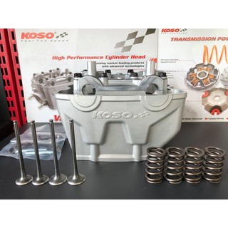 ชุดฝาสูบเซรามิค KOSO Super Cylinder head วาล์ว 25/22 Kits CBR150R (All New)