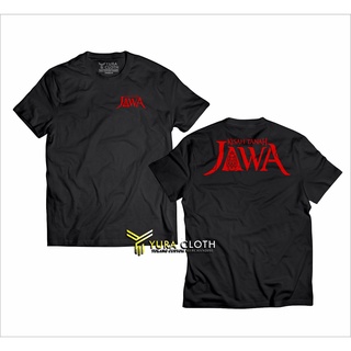 เสื้อยืด ผ้าฝ้าย พิมพ์ลายโลโก้ Distro Land Story Java ด้านหน้า และด้านหลัง สําหรับผู้ชาย และผู้หญิง XXL COTTON COMBED 30