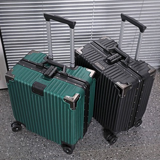 luggage suitcase bag กระเป๋าเดินทาง กระเป๋าเดินทางล้อลาก กระเป๋าเดินทาง 18 20 นิ้ว กระเป๋าเดินทางซิป วัสดPC