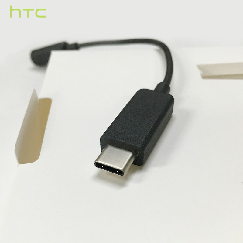 HTC อแดปเตอร์ type c to 3.5mm ตัวแปลง Hi-Res DAC ในตัว ระดับ Hi-Res สายแปลงพระกาฬ อะแดปเตอร์ type c