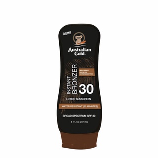 AUSTRALIAN GOLD LOTION SUNSCREEN SPF 30 INSTANT BRONZER