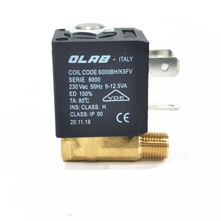 โซลินอยด์วาล์ว(ยี่ห้อ:OLAB)เตารีดไอน้ำหม้อต้มอุตสาหกรรม Solenoid Valve of Industrial Steam Lron