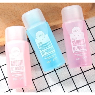 น้ำยาล้างเล็บสีธรรมดา น้ำยาล้างสีกึ่งเจล KEBIYA 60ml. ☑️พร้อมส่ง 📣 ยาล้างถูกที่สุด