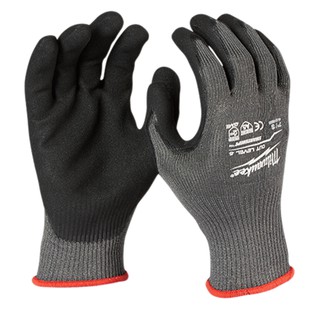 ถุงมือ Milwaukee Cut Level 5 Nitrile Dipped Gloves size L