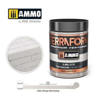 Ammo By MIG - AMIG2170 TERRAFORM Thin Concrete