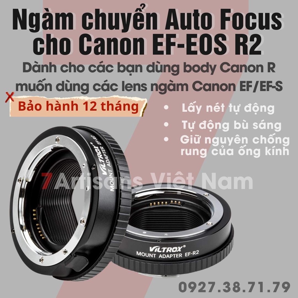 Af Auto Focus Viltrox EF-R2 Adapter สําหรับ Canon EF /EF-S และ EOS Rrrrp - เลนส ์ Viltrox EOS R และ Viltrox EOS M