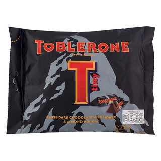 ทอปเบอโรนมินิแบล็คช็อกโกแลต 200กรัม Toblerone Mini Black Chocolate 200g.