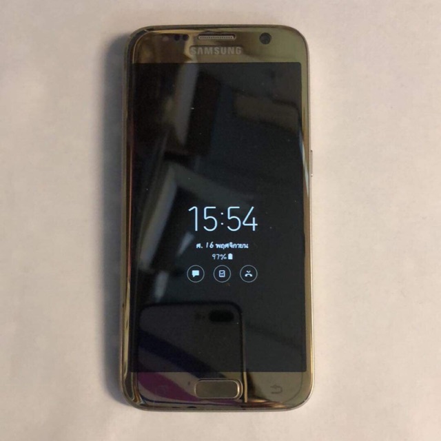 Samsung Galaxy S7 สีทอง(มือสอง)รับจริง ต่อรองได้คะสภาพนางฟ้าแท้ๆ ไม่หลอกขาย