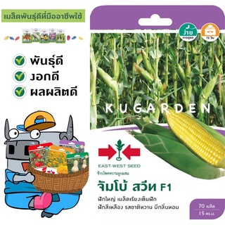 SORNDAENG  ผักซอง ศรแดงข้าวโพดหวาน จัมโบ้ล็ดพันธุ์ผัก ข้าวโพด East-West Seed （นี่มันเมล็ดพืช ไม่ใช่พืช!）