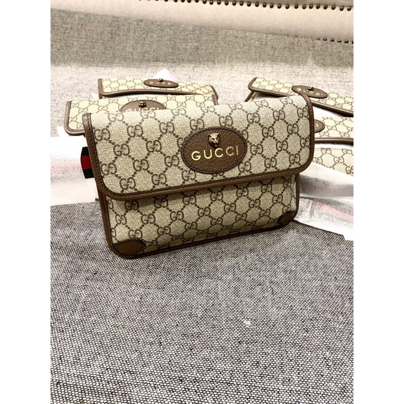 🛍New Gucci GG Supreme belt bag แท้ 💯%