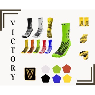 ถุงเท้ากันลื่น ครึ่งแข้ง  Victory Hexagon Socks