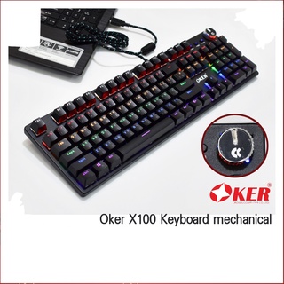 Oker X100 Keyboard Mechanical