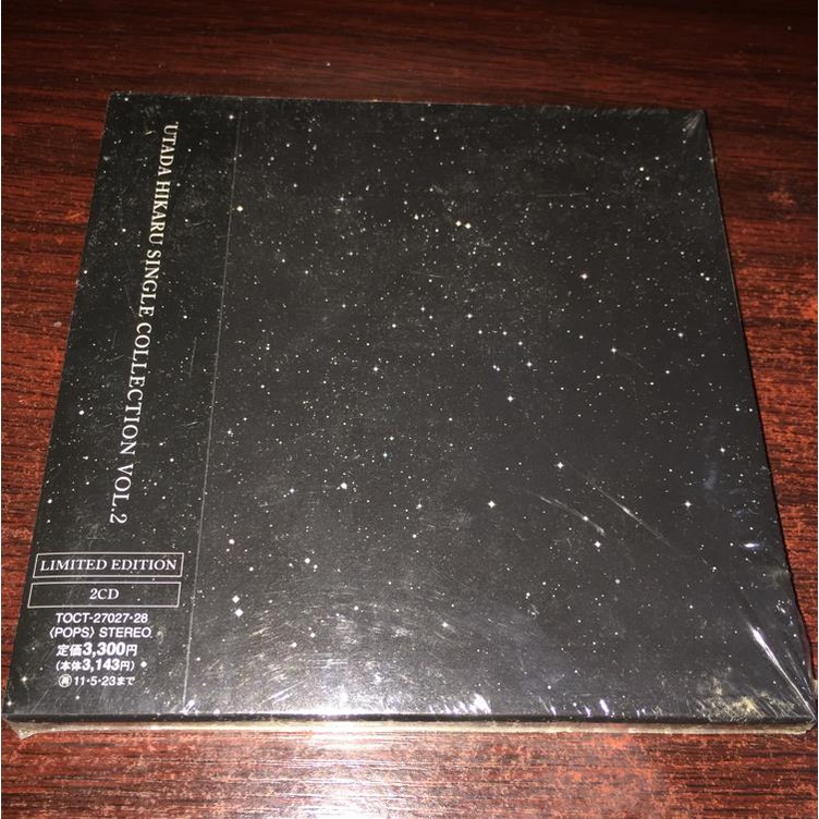 Ori.ginal Utada Hikaru SINGLE COLLECTION VOL.2 Album 2CD ✺ Case Sealed ( YQ01🌹