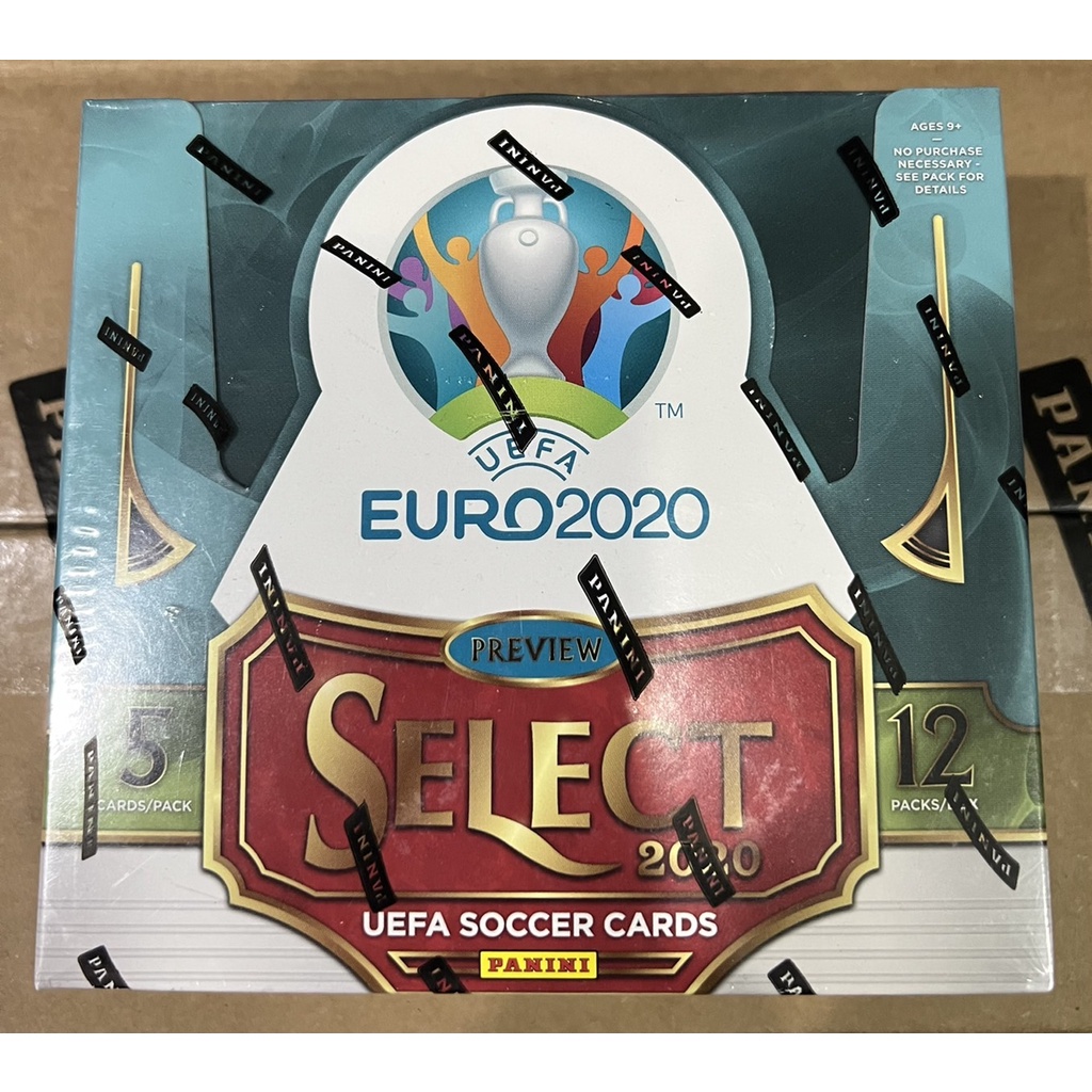 พร้อมส่ง !!! 2020 Panini UEFA Euro Select Soccer Hobby Box