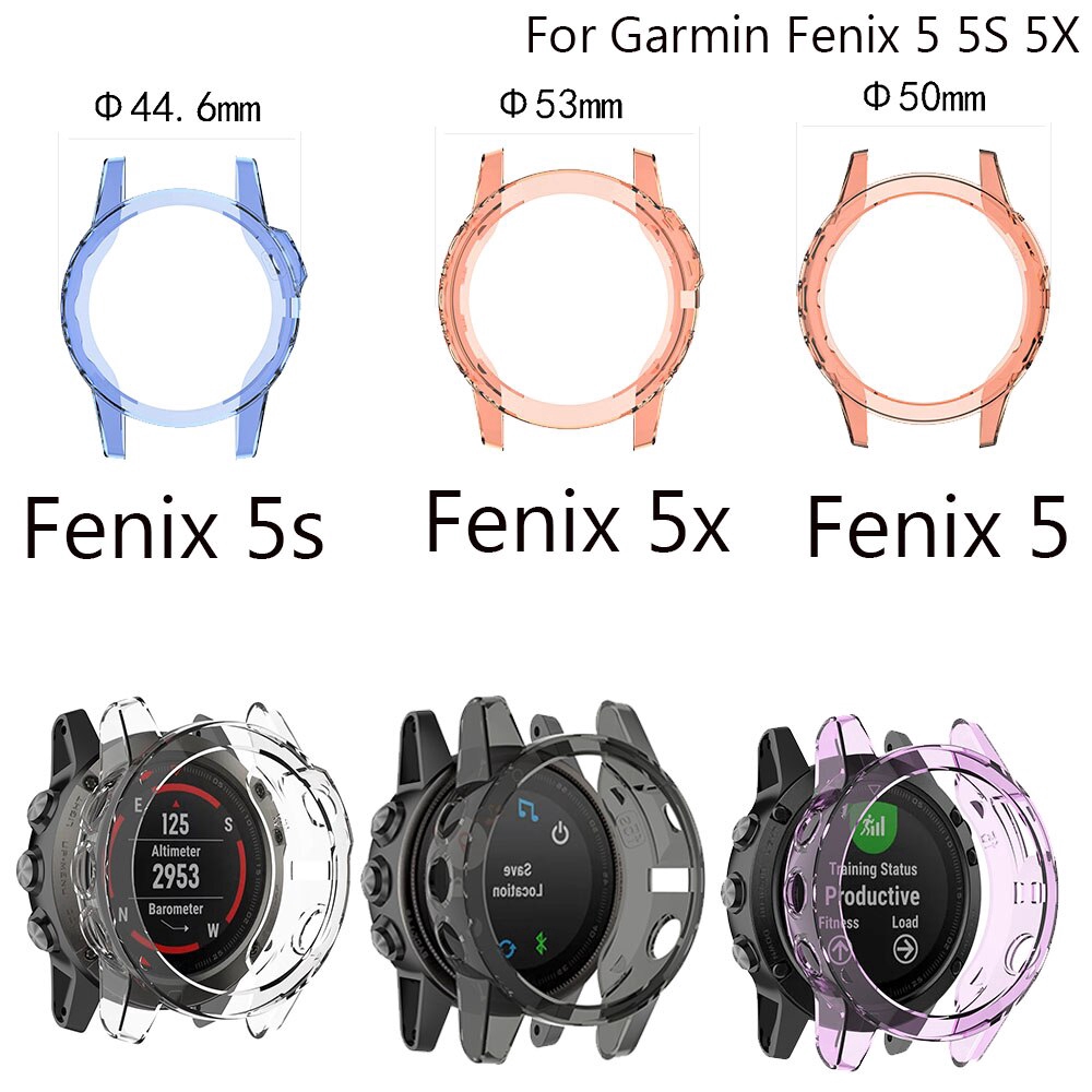 เคสเคสนาฬิกาข้อมือสําหรับ Garmin Fenix 5 X / 5 Plus / Fenix 5s / 5splus / Fenix 5 / 5 Plus