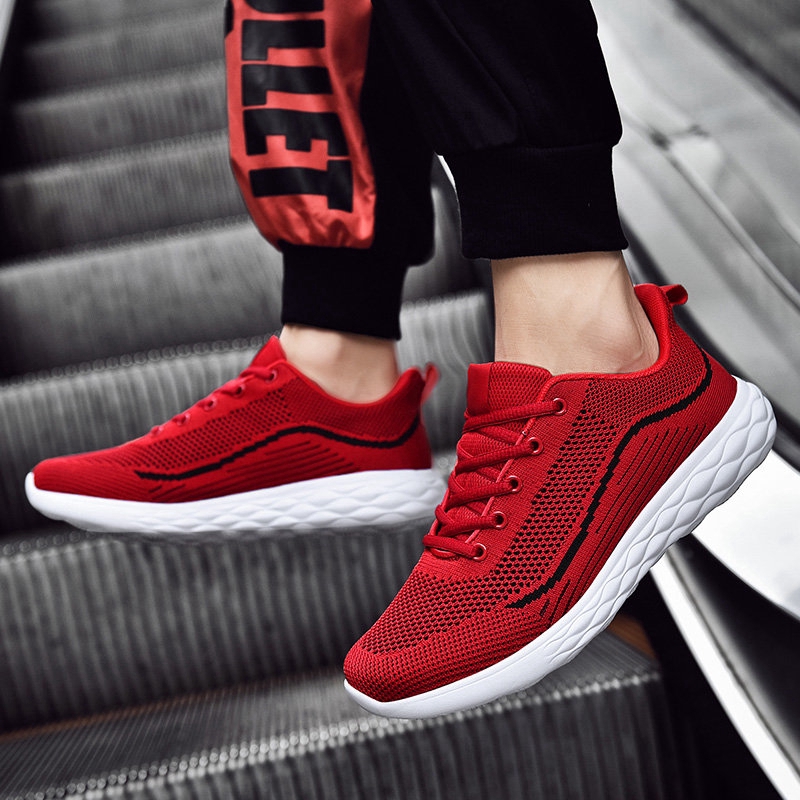 Discount Men's Athletic Shoes Comfortable Running Shoes Light Weight Footwear Sport Shoes