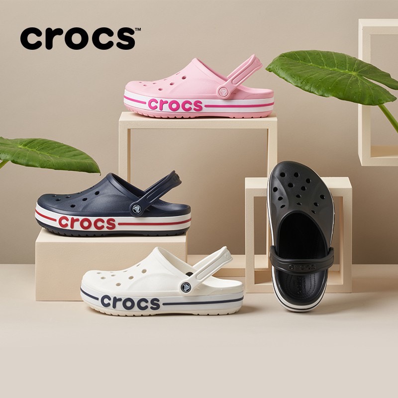 CROCS Bayaband Clog รองเท้ายาง สีสันสดใส รองเท้าสุขภาพ พร้อมส่ง  ถูกกว่า Shop ใส่ได้ทั้งหญิงและชาย