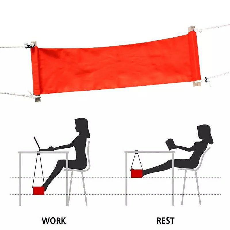 (🎉พร้อมส่ง🎉) ที่วางเท้า วางขา ที่พักเท้า วางเท้า ยืดขา ติดตั้งง่าย คุณภาพดี - รูปที่ 2