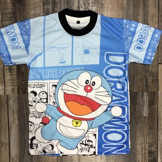 เสื้อโดเรม่อนเสื้อยืด Doraemon ไซส์เด็ก งานผ้ากีฬา เริ่ม 89 บาท