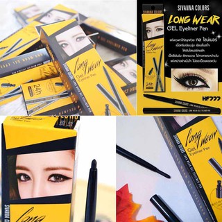 Sivanna Colors Long Wear Gel Eyeliner Pen HF777 อายไลเนอร์