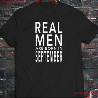 charactersstudio New Diy Hot REAL MEN BORN IN SEPTEMBER BIRTH DAY VIRGO LIBRA Mens Black T-Shirt discount